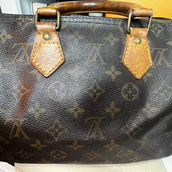 Louis Vuitton Vintage Monogram Coated Canvas Speedy 25 - Picture 3 of 16